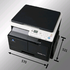 柯尼卡美能达185e复印机尺寸